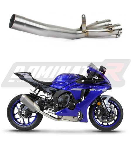 decat Mittelschalldämpfer DOMINATOR Mid Pipe passend für YZF R1 1000 2017  2019 7