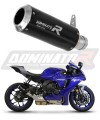 exhaust muffler DOMINATOR GP BLACK fits to Yamaha YZF R1 1000 RN49 2017  2019 6