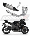 komplette Auspuffanlage mit Schalldämpfer DOMINATOR Full System Titan HP6 passend für Yamaha YZF R1 1000 RN49 2017  2019 6