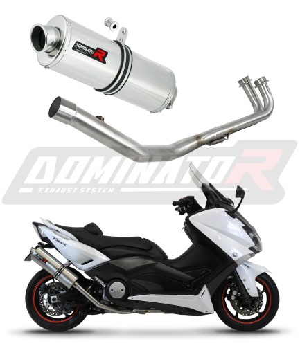 komplette Auspuffanlage mit Schalldämpfer DOMINATOR Full System OV passend für Yamaha XP 530 TMAX 2012  2016 6