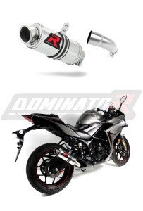 Yamaha YZF R3 2015 - 2018 Schalldämpfer Auspuff GP1 + dB killer medium