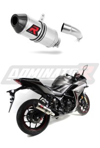 Yamaha YZF R3 2015 - 2018 Schalldämpfer Auspuff HP3 + dB killer medium