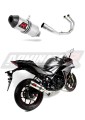 YZF-R3 300 EXHAUST FULL SYSTEM Yamaha Muffler Auspuff Sportauspuff Silencer Echappement Silencieux Scarico Scarichi Escape Wydech Tłumik Carbon Tip HP3 2015 - 2017 DOMINATOR  x