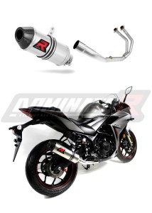 Yamaha YZF R3 2015 - 2018 Auspuffanlagen Schalldämpfer HP3 + dB killer medium