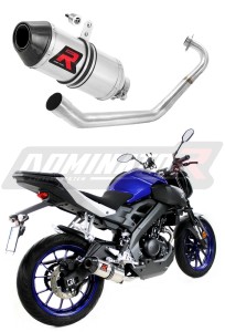 Yamaha MT 125 2014 - 2019 Auspuffanlagen Schalldämpfer HP3 + dB killer medium