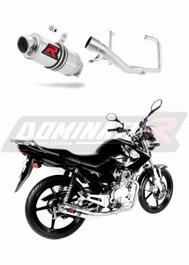 Yamaha YBR 125 2009 - 2018 Auspuffanlagen Schalldämpfer GP1 + dB killer medium