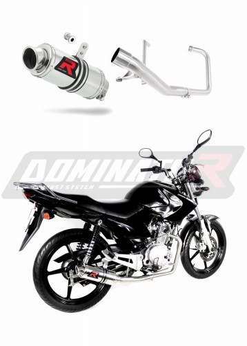 komplette Auspuffanlage mit Schalldämpfer DOMINATOR Full System GP1 passend für Yamaha YBR 125 2009  2018 5
