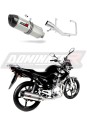 complete exhaust system with muffler DOMINATOR Full System HP1 fits to Yamaha YBR 125 2009  2018 5