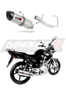 Yamaha YBR 125 2009 - 2018 Auspuffanlagen Schalldämpfer HP1 + dB killer medium