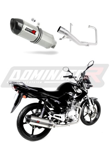 komplette Auspuffanlage mit Schalldämpfer DOMINATOR Full System HP1 passend für Yamaha YBR 125 2009  2018 5