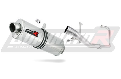 complete exhaust system with muffler DOMINATOR Full System OV fits to Yamaha YBR 125 2000  2008 3