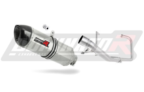 komplette Auspuffanlage mit Schalldämpfer DOMINATOR Full System HP1 passend für Yamaha YBR 125 2000  2008 3