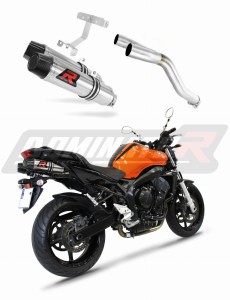 Yamaha FZ6 FAZER 600 S2 2006 - 2010 Schalldämpfer Auspuff HP3 + dB killer medium