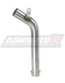 decat Mittelschalldämpfer DOMINATOR Mid Pipe passend für YAMAHA FZ6 2006  2010 4