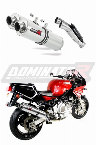 Auspuff Schalldämpfer DOMINATOR rund passend für Yamaha TRX 850 1995  2000 5