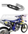YZF 450 Exhaust Header Head pipe Linkpipe Downpipe Kolano 2003 - 2005 DOMINATOR  x