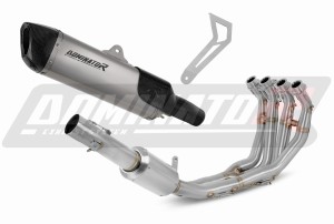 Yamaha YZF R6 2017 - 2023  Auspuffanlagen EX Schalldämpfer Titan HP6 + dB killer