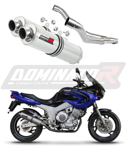 wydech tłumik DOMINATOR Okrągły pasujący do motocykla Yamaha TDM 850 1991 - 1995 6