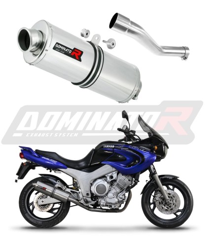 wydech tłumik DOMINATOR Owalny pasujący do motocykla Yamaha TDM 850 Right Side 1991 - 1995 6