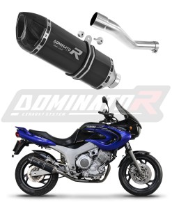 Yamaha TDM 850 Right Side 1991 - 1995 Schalldämpfer Auspuff HP1 BLACK + dB killer medium