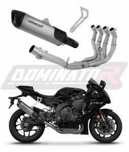YZF R1 1000 RN65 2020 - 2024 Auspuffanlagen Schalldämpfer Race Titan HP6 + dB killer 