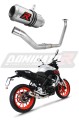 kompletny układ wydechowy z tłumikiem DOMINATOR Full System GP pasujący do motocykla Yamaha MT 125 2020  6