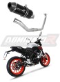 komplette Auspuffanlage mit Schalldämpfer DOMINATOR Full System HP3 schwarz passend für Yamaha MT 125 2020  6