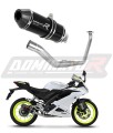 komplette Auspuffanlage mit Schalldämpfer DOMINATOR Full System HP3 schwarz passend für Yamaha YZF R125 2019  2020 6