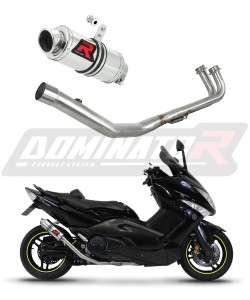 Yamaha T-MAX 500 2008 - 2011 Auspuffanlagen Schalldämpfer GP1 + dB killer medium