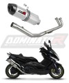 komplette Auspuffanlage mit Schalldämpfer DOMINATOR Full System HP1 passend für Yamaha TMAX 500 2008  2011 6
