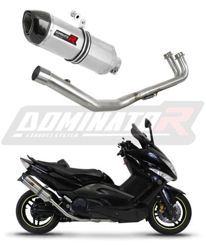 kompletny układ wydechowy z tłumikiem DOMINATOR Full System HP1 pasujący do motocykla Yamaha T-MAX 500 2008 - 2011 6