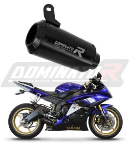 Yamaha YZF R6 2006 - 2016 Schalldämpfer Auspuff GPS BLACK + dB killer medium