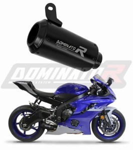 Yamaha YZF R6 2017 - 2023 Schalldämpfer Auspuff GPS BLACK + dB killer medium