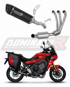 Yamaha Tracer 9 / GT 2021 - 2024 Auspuffanlagen Schalldämpfer HP6 BLACK EX + dB killer medium