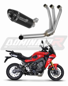Yamaha Tracer 9 / GT 2021 - 2024 Auspuffanlagen Schalldämpfer HP8 BLACK + dB killer medium