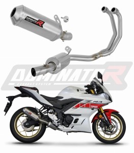 Yamaha YZF-R3 2019 - 2024 Auspuffanlagen Schalldämpfer OV G2 + dB killer medium