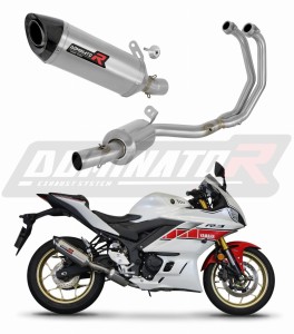 Yamaha YZF-R3 2019 - 2024 Auspuffanlagen Schalldämpfer HP8 + dB killer medium
