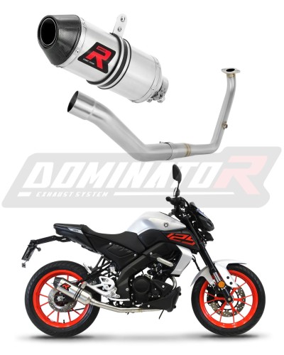 komplette Auspuffanlage mit Schalldämpfer DOMINATOR Full System HP3 passend für Yamaha MT 125 2021  2024 6