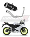 komplette Auspuffanlage mit Schalldämpfer DOMINATOR Full System GP schwarz passend für Yamaha YZF R125 2021  2023 6