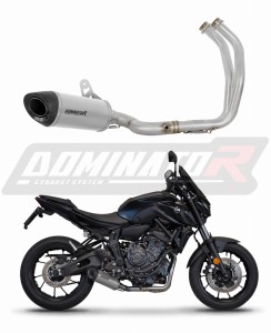 Yamaha MT 07 2021 - 2024 Auspuffanlagen Schalldämpfer Titan HP8 + dB killer