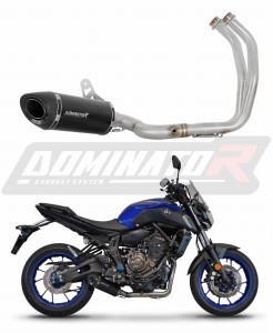 Yamaha MT 07 2014 - 2020 Auspuffanlagen Schalldämpfer HP8 BLACK + dB killer