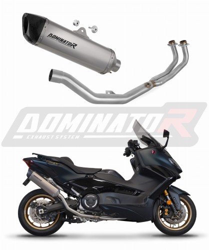 kompletny układ wydechowy z tłumikiem DOMINATOR Full System Tytanowy HP6 pasujący do motocykla Yamaha XP 560 T-MAX 2020 - 2024 6