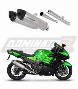 KAWASAKI ZZR 1400 2012 - 2023 Schalldämpfer Auspuff Titan HP5 + dB killer