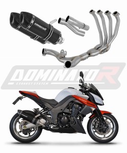 Kawasaki Z1000 2014 - 2016 Full Exhaust System Collector Silencer HP1 BLACK + dB killer