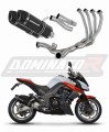 komplette Auspuffanlage mit Schalldämpfer DOMINATOR Full System HP1 schwarz passend für Kawasaki Z1000 2010  2013 7