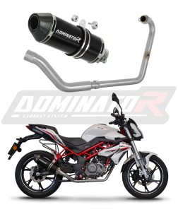 Benelli BN 125 2018 - 2023 Auspuffanlagen Schalldämpfer HP3 BLACK + dB killer