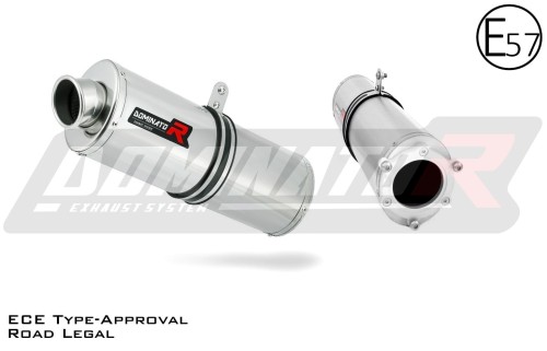 wydech tłumik DOMINATOR Homologowany Owalny pasujący do motocykla Kawasaki ZX6R 1995 - 1997 3