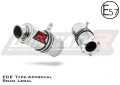 Auspuff Schalldämpfer DOMINATOR homologiert GP1 passend für Kawasaki ZX7R 1996  2003 3