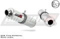Auspuff Schalldämpfer DOMINATOR homologiert rund passend für Kawasaki ZX6R 1998  2002 3