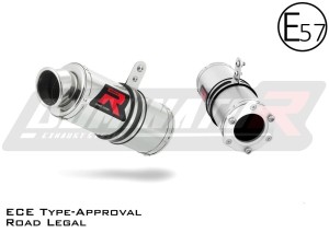 Kawasaki ZX6R 1998 - 2002 EU Approved Exhaust Silencer GP1